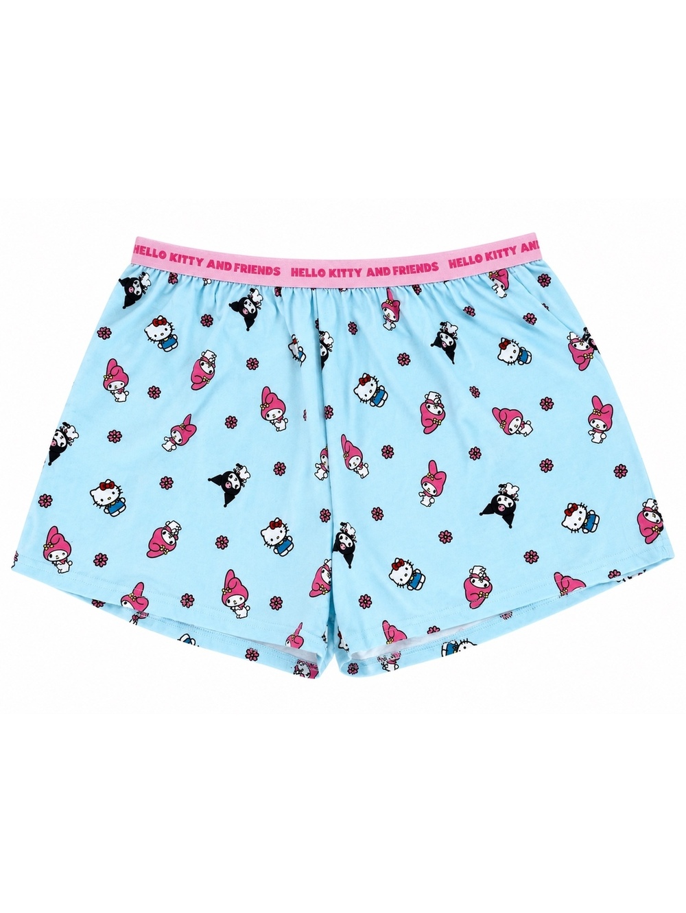 Hello Kitty & Friends Sanrio Sleep Shorts M Kuromi My Melody Kawaii Pajama